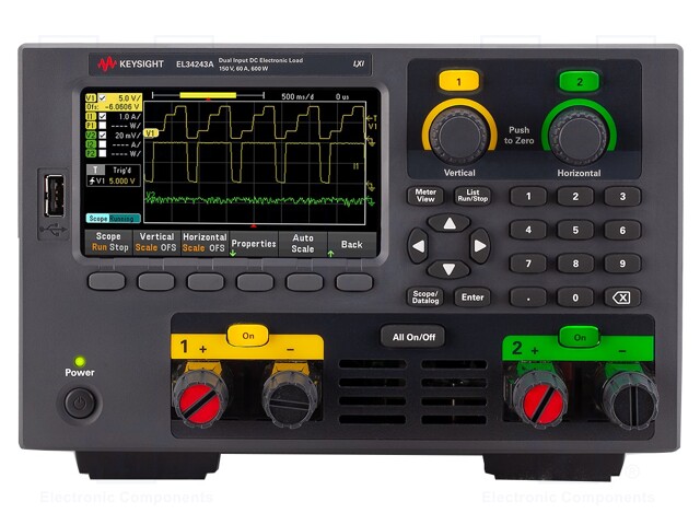 Programmable electronic load DC; 150V; 60A; 300W; 133x213x459mm