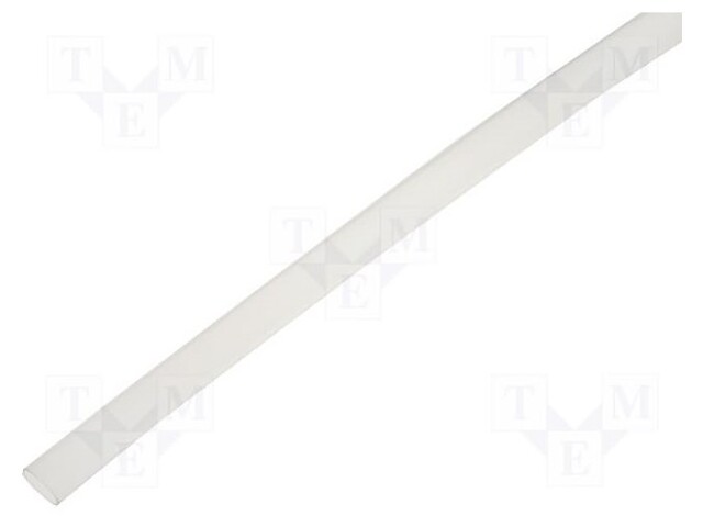 Heat shrink sleeve; 3: 1; 6mm; L: 200mm; transparent; Pcs: 10