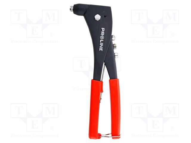 Hand riveting press; slim; 2.4mm,3.2mm,4mm,4.8mm