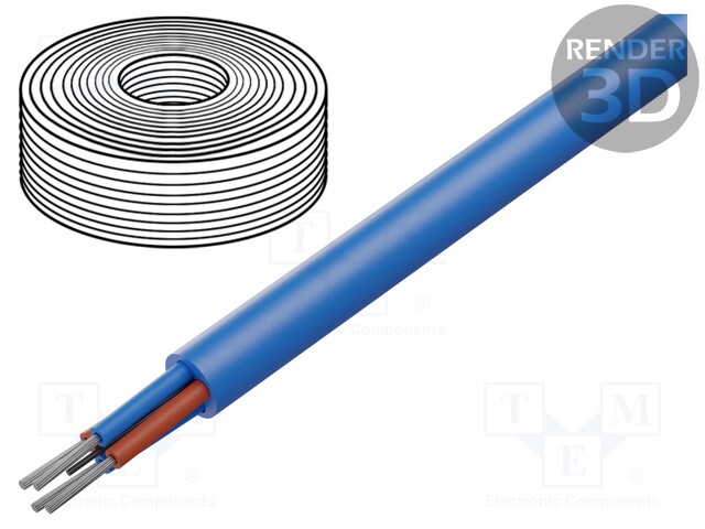 L-type compensating lead; Insulation: PVC; Cores: 4; Shape: round