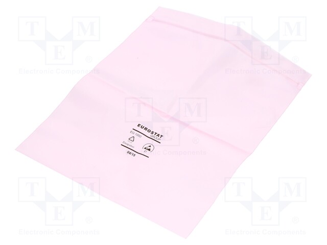 Protection bag; ESD; L: 305mm; W: 203mm; D: 90um; Features: self-seal