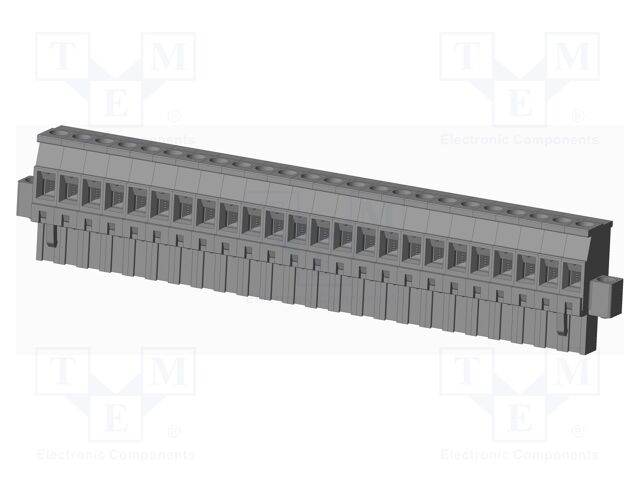 Connector: pluggable terminal block; plug; female; angled 90°