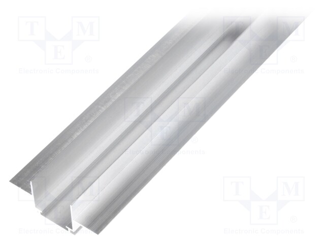 Profiles for LED modules; recessed; L: 1m; aluminium