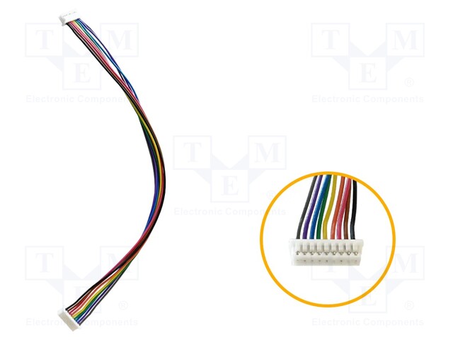 Cable; PIN: 9; Molex; Contacts ph: 1.25mm; Len: 150mm