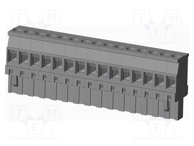 Connector: pluggable terminal block; plug; female; angled 90°