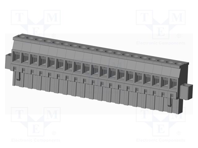 Connector: pluggable terminal block; plug; female; angled 90°