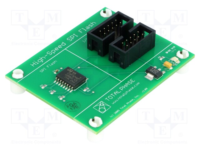 Prototyping board and set of components; IDC10 x2