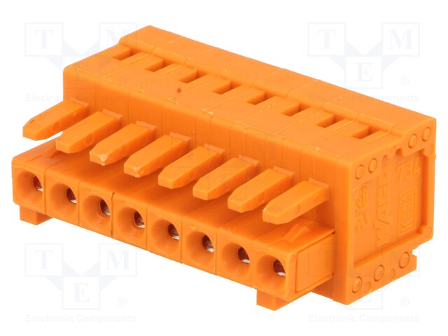 Pluggable terminal block; 3.81mm; ways: 8; straight; plug; female