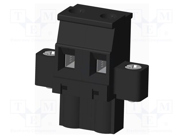 Connector: pluggable terminal block; plug; female; angled 90°