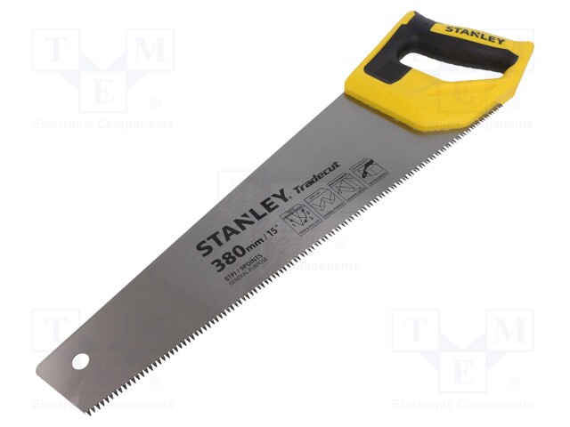 Hacksaw; wood; 7teeth/inch; 380mm; TRADECUT™