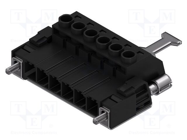 Pluggable terminal block