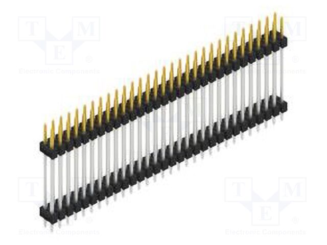 Connector: pin strips; pin header; male; PIN: 60; 2.54mm; THT; 2x30
