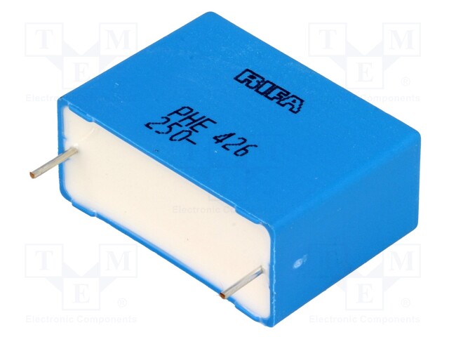 Capacitor: polypropylene; 2.2uF; 27.5mm; ±5%; 14.5x24.5x31.5mm