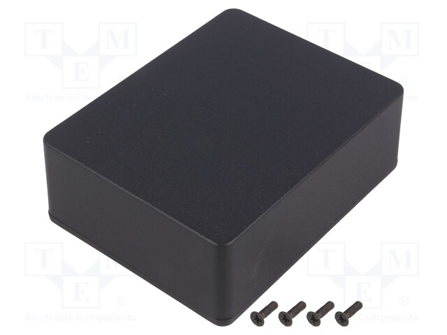 Enclosure: multipurpose; 1590; X: 94mm; Y: 120mm; Z: 38mm; aluminium