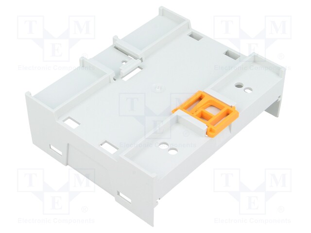 Enclosure: enclosure base; 90mm; ABS; grey; UL94HB