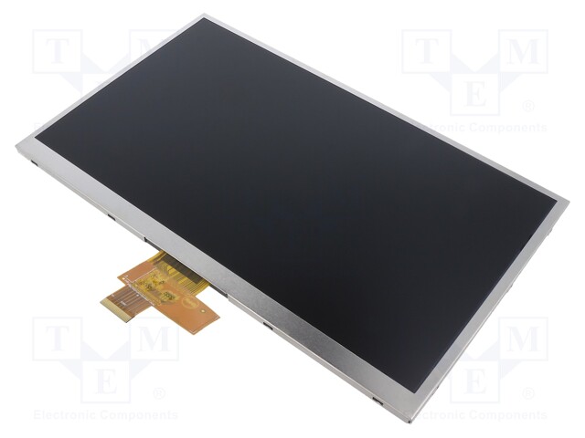 Display: TFT; 10.1"; 1024x600; Illumin: LED; Dim: 235x143x5.05mm