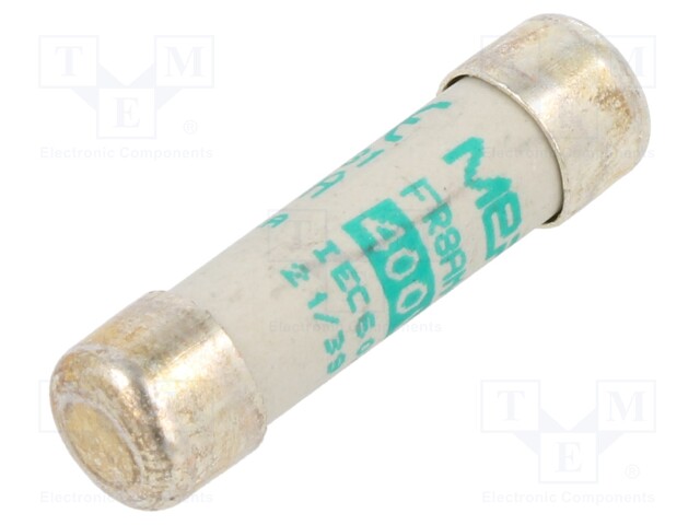 Fuse: fuse; aM; 2A; 400VAC; ceramic; 8.5x31.5mm