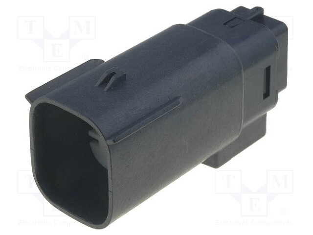 Connector: automotive; MX150L; plug; male; 22AWG÷18AWG; PIN: 4; IP67