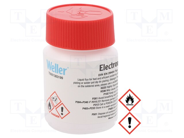 Flux: rosin based; F-SW32; liquid; 100ml