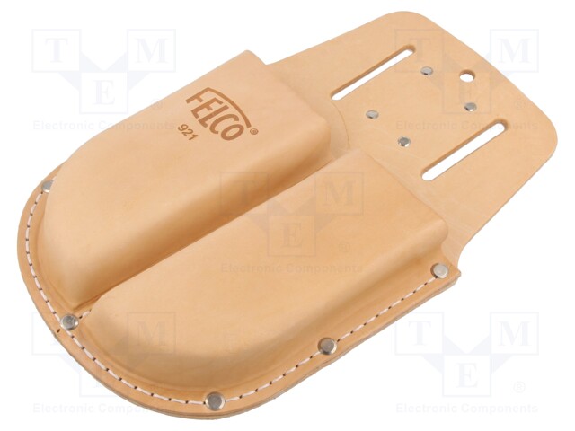 Bag: belt pouch; leather