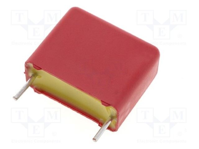 Capacitor: polypropylene; 22nF; 37.5mm; ±10%; 17x29x41.5mm; 700VAC