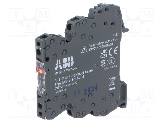 Relay: solid state; Variant: current source