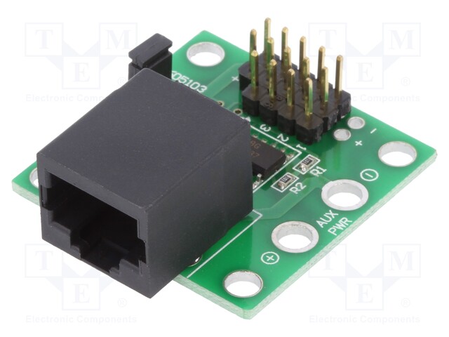 Adapter; Application: servos; RJ45,pin strips; Channels: 4