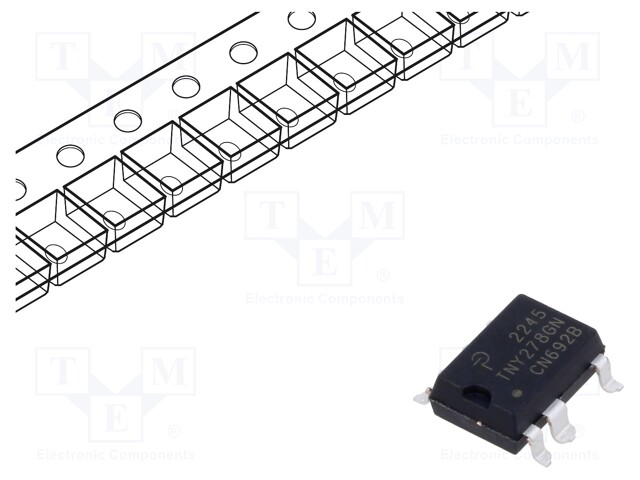 AC/DC Converter, 85 to 265 VAC In, SMD-8