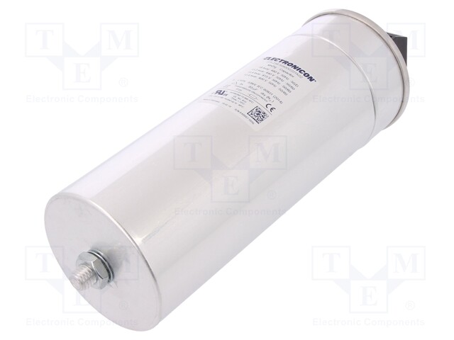 Capacitor: polypropylene; three phase; 18kVAR; 480VAC; 33A; 83uF