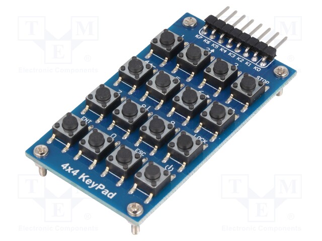 Sensor: touch; switch; GPIO; Channels: 16