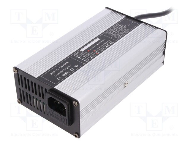 Charger: for rechargeable batteries; Li-FePO4; 4A; Usup: 230VAC