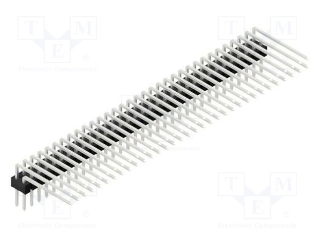 Connector: pin strips; pin header; male; PIN: 66; 2.54mm; THT; 2x33