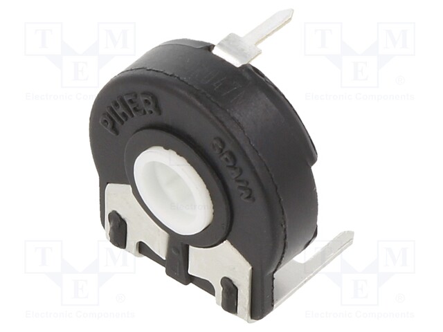 Potentiometer: mounting; single turn,horizontal; 100kΩ; 250mW