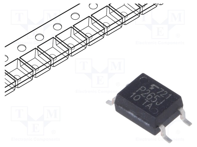 Optotriac; 3.75kV; triac; SO6; Channels: 1