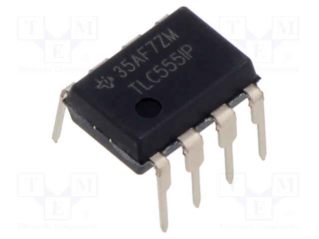 Timer, Oscillator & Pulse Generator IC, LinCMOS, 2.1 MHz, Astable, 2 V to 15 V, DIP-8