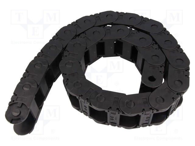 Cable chain; Series: 2500; Bend.rad: 225mm; L: 1012mm