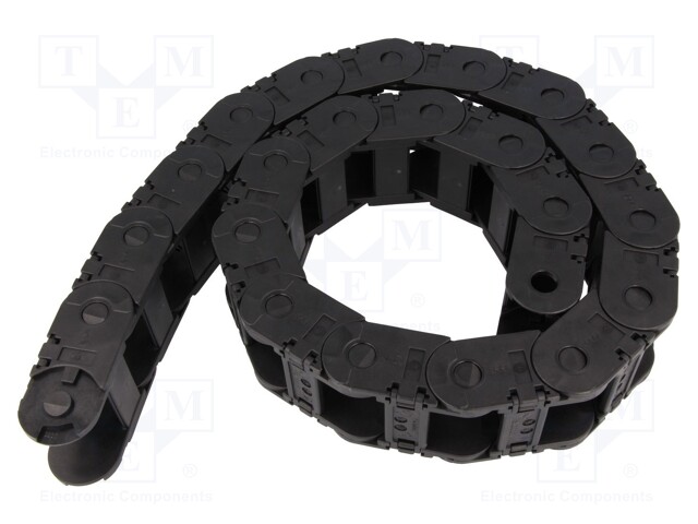 Cable chain; Series: 2500; Bend.rad: 175mm; L: 1012mm