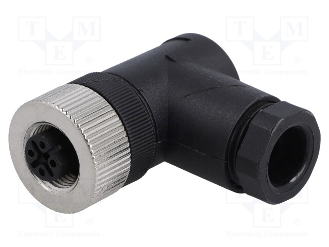 Plug; M12; PIN: 5; female; B code-Profibus; for cable; IP65/IP67