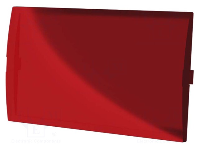 Front panel; prominent