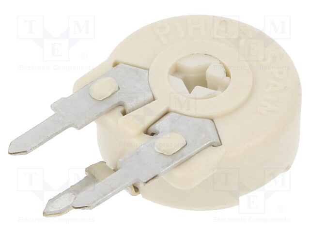 Potentiometer: mounting; single turn,vertical; 100kΩ; 330mW; ±10%