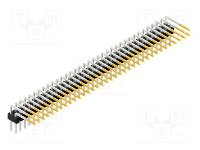 Connector: pin strips; pin header; male; PIN: 70; 2.54mm; THT; 2x35