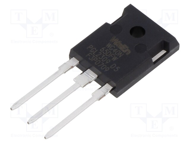Transistor: IGBT; 650V; 40A; 125W; TO247-3