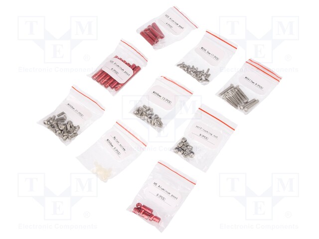 Spare part: screw set; Application: Nighthawk 250/280 Pro II