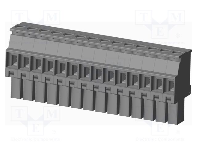 Connector: pluggable terminal block; plug; female; angled 90°