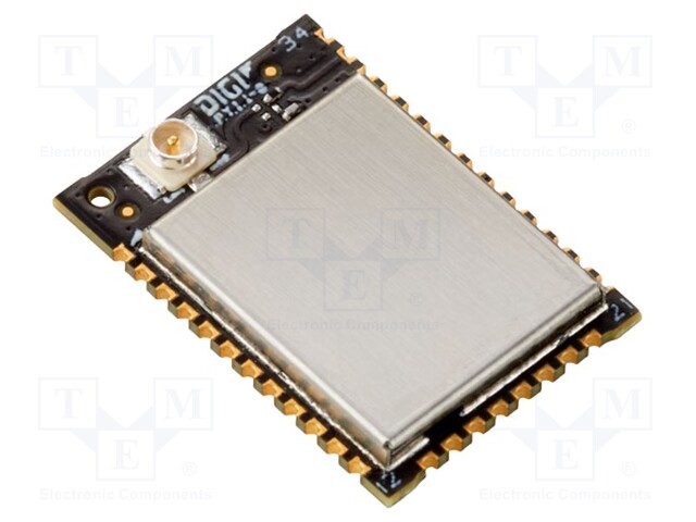 Module: RF; u.FL; XBee; 2.4GHz; I2C,SPI,UART; -103dBm; 8dBm; SMD