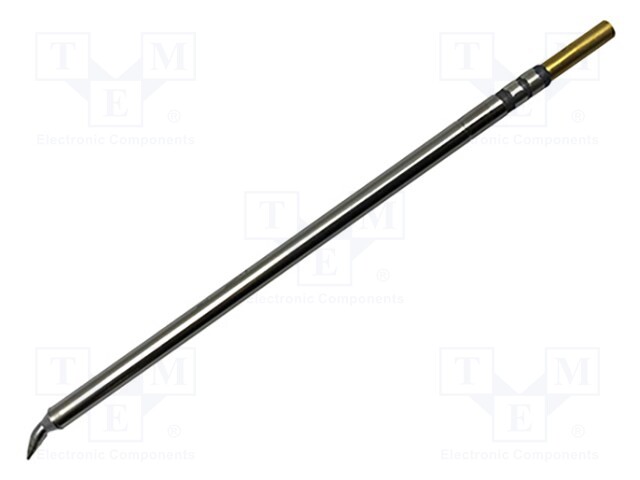 Tip; bent chisel; 1.8x10mm; 357°C; for soldering station