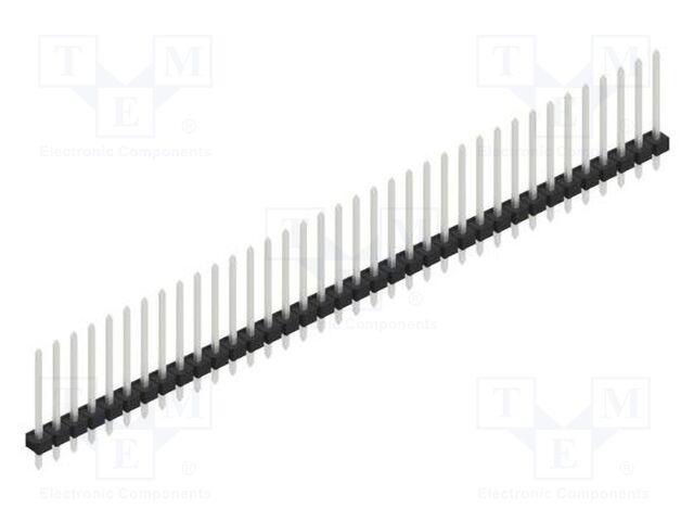 Connector: pin strips; pin header; male; PIN: 36; 2.54mm; THT; 1x36