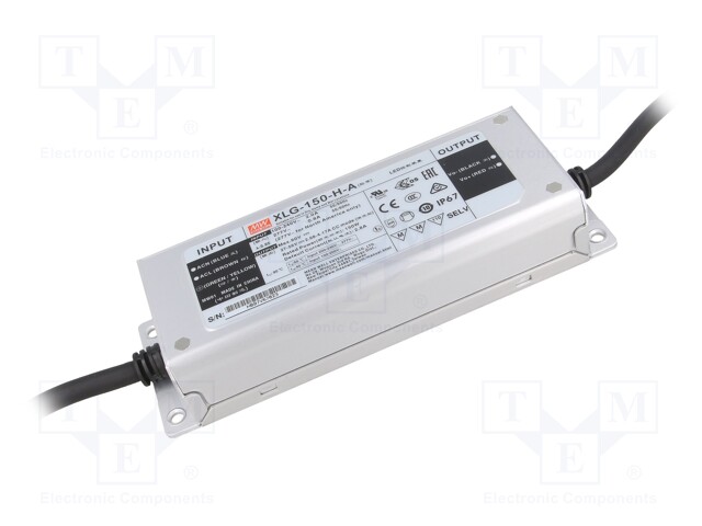 Power supply: switched-mode; LED; 150W; 27÷56VDC; 2680÷4170mA