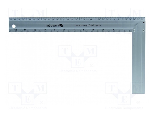 Try square; 350x190mm