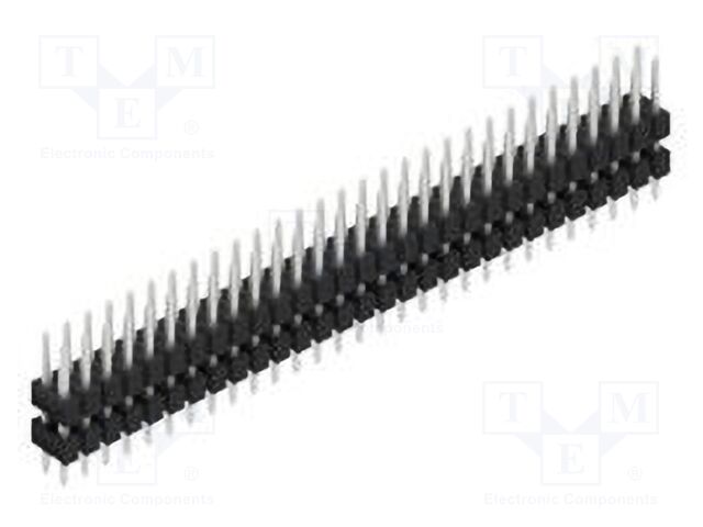 Connector: pin strips; pin header; male; PIN: 58; 2.54mm; THT; 2x29